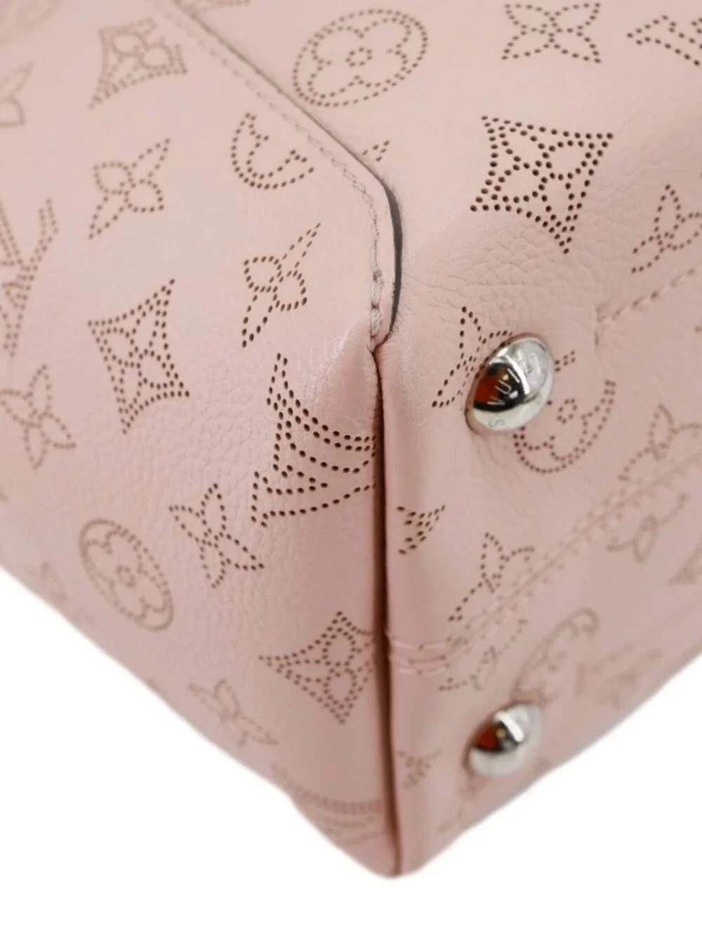 Louis Vuitton  Hina PM Mahina Leather Crossbody Bag Magnolia